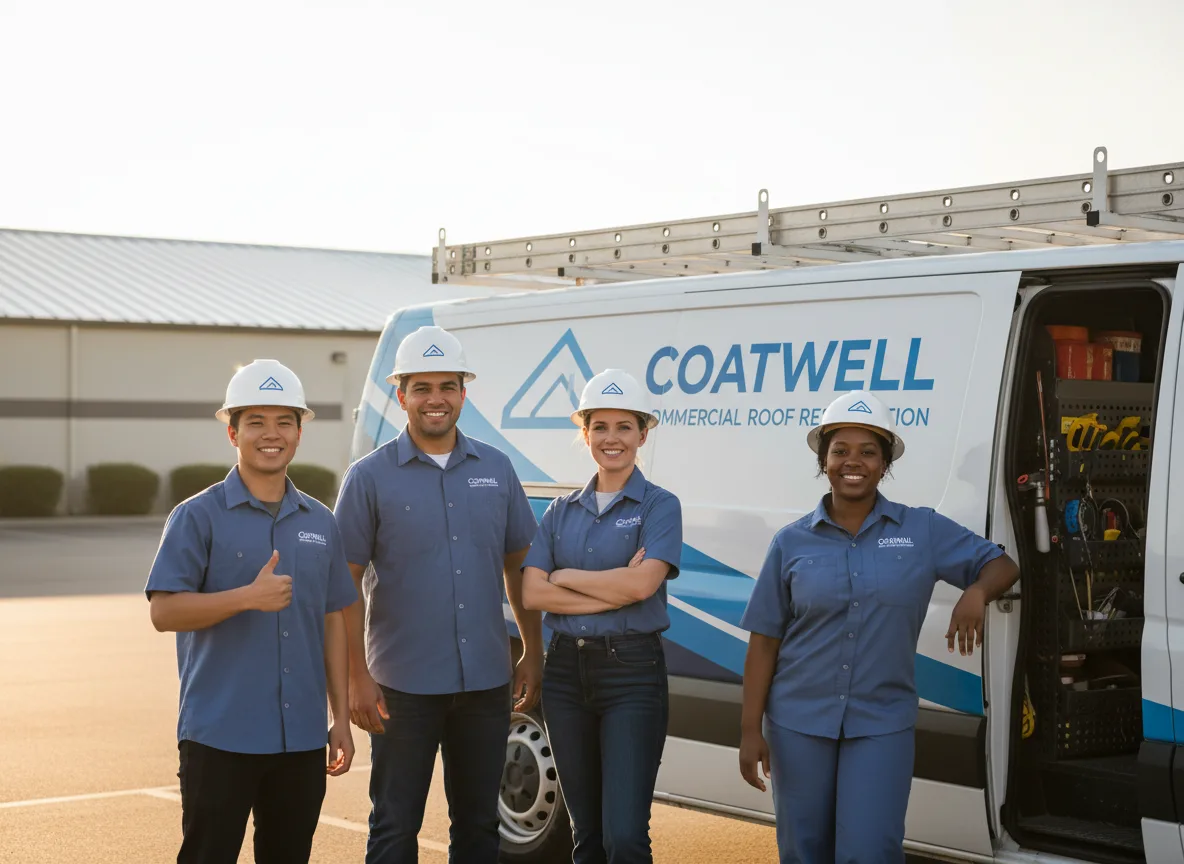 Commercial roof coating company in Rock Falls, IL